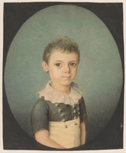Retrato de Anthony Adriaan van Oldenbarneveld chamado WitteTullingh quando criança de Anonymous