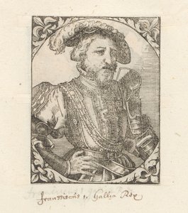 Retrato de Francisco I de Valois-Angoulême, rei da França de Anonymous