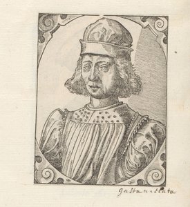 Portret van Gattamelata de Anonymous