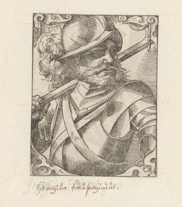 Retrato de Georg von Frundsberg de Anonymous