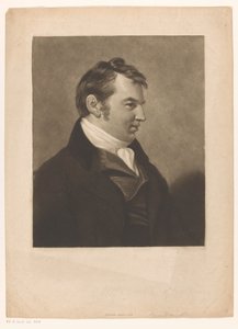 Retrato de George Daniell, livreiro em Hull de Anonymous