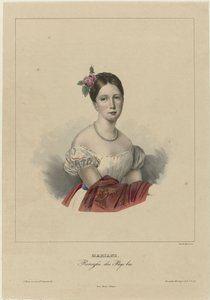 Retrato de Marianne, Princesa dos Países Baixos de Anonymous