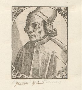 Retrato de Marsilio Ficino de Anonymous