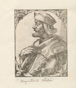 Retrato de Maximilian Sforza de Anonymous