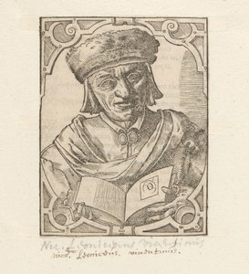 Portret van Niccolò Leoniceno de Anonymous