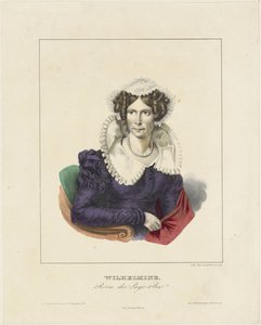 Retrato de Wilhelmina da Prússia de Anonymous