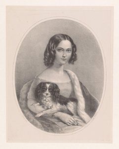 Retrato de mulher desconhecida de Anonymous