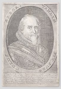 Retrato do Príncipe Maurice de Nassau de Anonymous