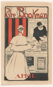 Anúncio para a edição de abril de 1896 da revista The Bookman de Anonymous