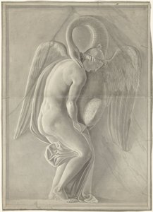 Alívio com Leda e o cisne de Anonymous