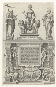 Rhea, Religião, Governação e deuses domésticos
Página de título para: Georg Braun e Franz Hogenberg, De praecipuis, totius universi urbibus, liber secundus, s.a. de Anonymous