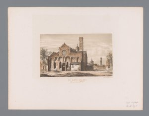 Ruínas da igreja de Maria em Utrecht
De Sinte-Marye (título sobre o objecto) de Anonymous