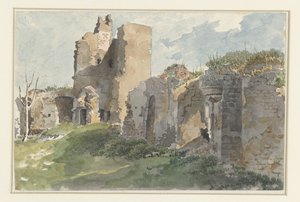 Ruïnes van de Château de Chevreuse de Anonymous