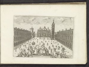 San Marcoplein te Venetië
A maravilhosa Piazza di S. Marco (título sobre o objecto) de Anonymous
