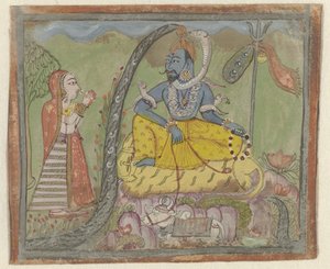Shiva e Parvati de Anonymous