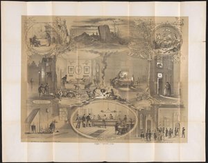 Cartoon no almanaque estudantil de Leiden, 1873 de Anonymous