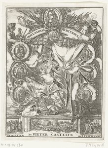 Página de título do Mercurius Hollandsche do ano 1673 (título sobre o objecto) de Anonymous