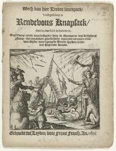 Página de título do panfleto: Mochila Rendevous, 1620 de Anonymous
