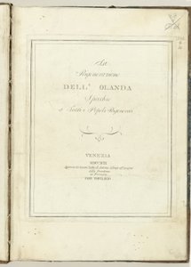 Titelpagina voor: A regeneração da Holanda, 1799
A regeneração da Holanda : spechio a todos os povos regenerados (título sobre o objecto)
Hollandia Regenerata (Italiaanse kopie) (título da série) de Anonymous
