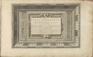 Título de viagem: As Índias Orientais e Ocidentais e outros lugares As Índias Orientais e Ocidentais e outros lugares; representado em figuras muito bonitas, que mostram com naturalidade os povos, costumes, religiões, festas, sacrifícios, mesquitas, ídolos de Anonymous