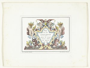Estampa de título para a série de estampas de fantasias em fac-símile Habitus Variarum Gentium
Habitus Variarum Gentium / Habitz des diverses Nations Abr De Bruyn inv. 1581 (título sobre o objecto) de Anonymous