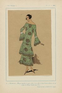 Muito parisiense, 1923, nº 11: 3. - ESMERALDA. - Lindamente simples... de Anonymous