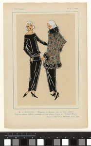 Très Parisien, 1923, No. 9: 8 - SIMPLICIDADE. - Elegante e discreto... de Anonymous
