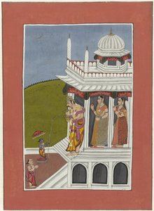 Vamana (encarnação de Vishnu como anão) Avatares de Vishnu (título da série) de Anonymous