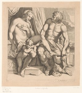 Vénus e Anchises
Pinturas no Palazzo Farnese em Roma (título da série) de Anonymous