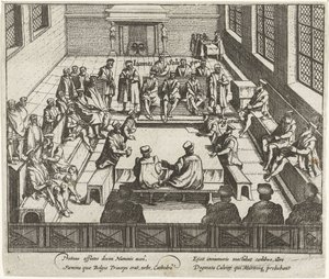 Proibição da pregação protestante em Antuérpia, 1577 de Anonymous
