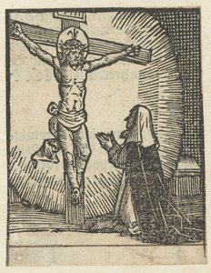 A aparição de Cristo perante a freira de Anonymous