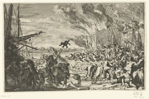 Atrocidades numa aldeia à beira-mar, 1672 de Anonymous