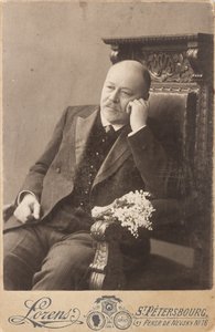 Anatoly Liadov - Retrato do Compositor Anatoly Konstantinovich Lyadov (1855-1914) - Anônimo. Fotografia de Anonymous Anonymous