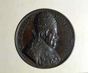Clemente X (1590 - 1676). Medalha de Bronze. , Milão de Anonymous Anonymous