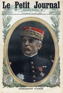 Primeira Guerra Mundial 1914-1918 (Guerra 14-18). Retrato do General Louis Ernest de Maud