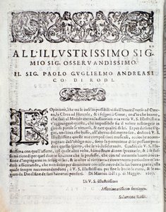 Primeira página do Primo libro di sinfonie e gagliarde, de Salomone Rossi de Anonymous Anonymous