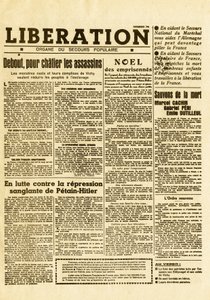 resistência francesa contra as forças alemãs - movimentos de resistência a l