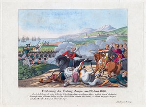 Guerre russo-turque de 1828-1829 - A queda da fortaleza de Anapa em 23 de junho de Anonymous Anonymous
