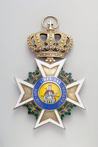 Reino da Saxônia - Ordem Militar de São Henrique : insígnia da grande cruz - 1736-1918 de Anonymous Anonymous
