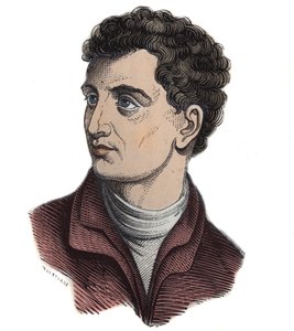 LEONE BATTISTA ALBERTI (1404-1472). Matemático, arquiteto, pintor e escritor italiano. Egraving - de Anonymous Anonymous
