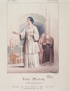 Personagem de Lady Macbeth em Macbeth, ópera de Giuseppe Verdi de Anonymous Anonymous