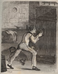 Le forcat Blouet - Gravura na "Histoire des bagnes depuis leur création à nos jours" (1877) de Pierre Zaccone (1817-1895) (Colonia Penale - Colónia Penal) Colecção privada de Anonymous Anonymous