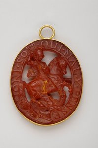 Ordem da Jarreteira: o emblema do Menor George (final do século XVIII-beg. do século XIX) de Anonymous Anonymous