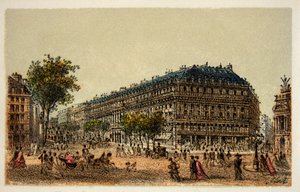 Paris 1874: Boulevard des Capucines, Colecção Privada de Anonymous Anonymous