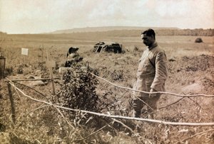 Fotografia de um álbum pessoal de um tenente de infantaria durante os primeiros meses da Primeira Guerra Mundial (1ª, Iere de Anonymous Anonymous