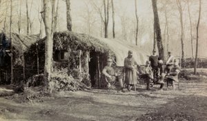 Fotografia de um álbum pessoal de um tenente de infantaria durante os primeiros meses da Primeira Guerra Mundial (1ª, Iere de Anonymous Anonymous