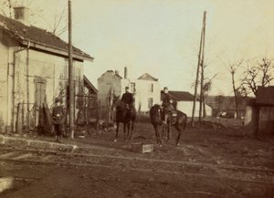 Fotografia de um álbum pessoal de um tenente de infantaria durante os primeiros meses da Primeira Guerra Mundial (1ª, Iere de Anonymous Anonymous