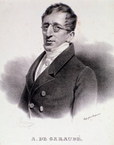 Retrato de Alexis de Garaude (1779-1852), compositor francês. Século XIX. de Anonymous Anonymous