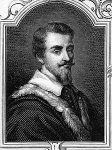 Retrato de Camillo Procaccini (1551 - 1629) pintor italiano. gravura de 1859 em "as galerias da Europa - Itália" de Armandaud. Colecção privada. de Anonymous Anonymous