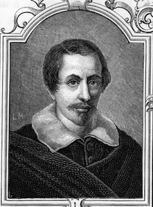 Retrato de Daniele Crespi (1598-1630) pintor italiano. Gravura de 1859 em "as galerias da Europa - Itália" de Armandaud. Colecção privada. de Anonymous Anonymous